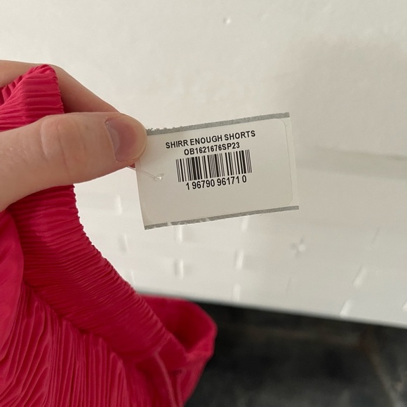 FP Movement Shirr Enough Shorts Pink Small - Picture 5 of 5